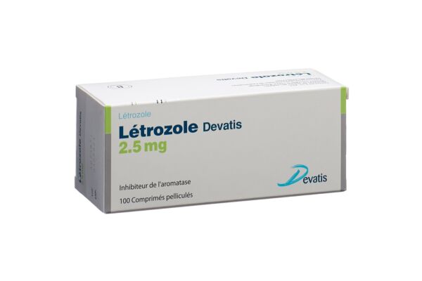 Létrozole Devatis cpr pell 2.5 mg 100 pce