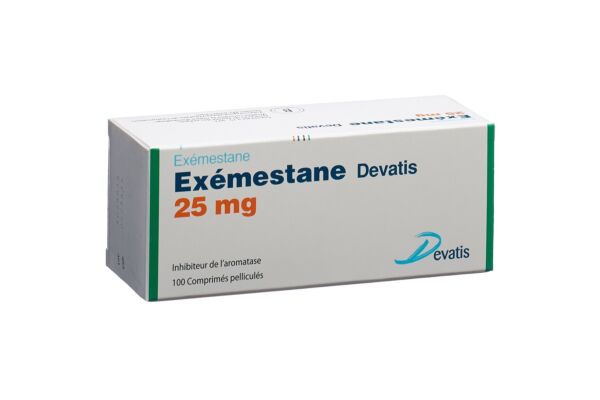 Exémestane Devatis cpr pell 25 mg 100 pce
