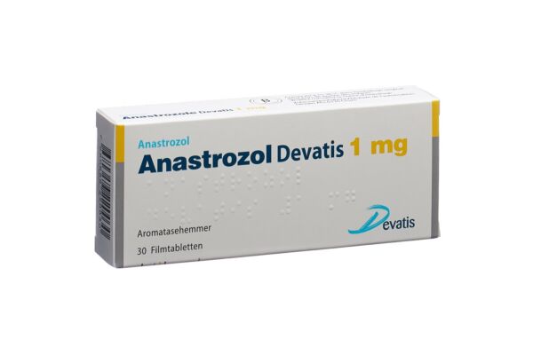 Anastrozol Devatis Filmtabl 1 mg 30 Stk