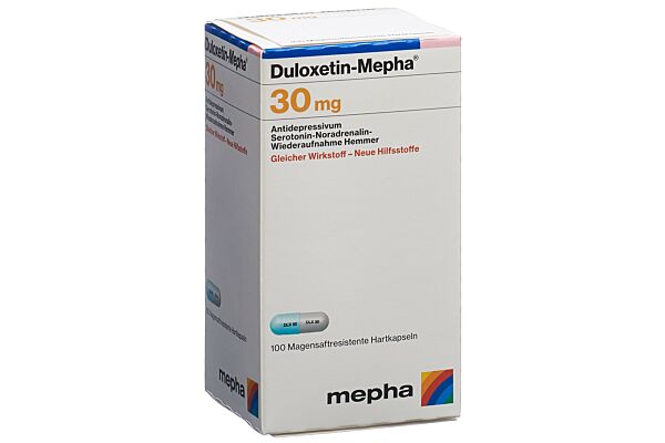 Duloxetin-Mepha Kaps 30 mg 100 Stk