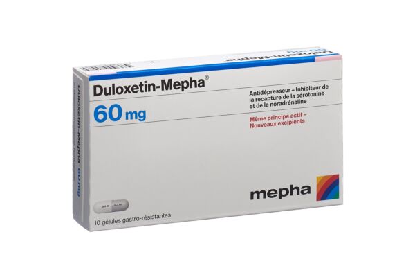 Duloxetin-Mepha Kaps 60 mg 10 Stk
