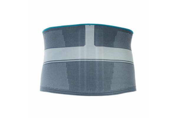 Thuasne Lomba-GO Rückenbandage M gerade mit Flexpelotte grau
