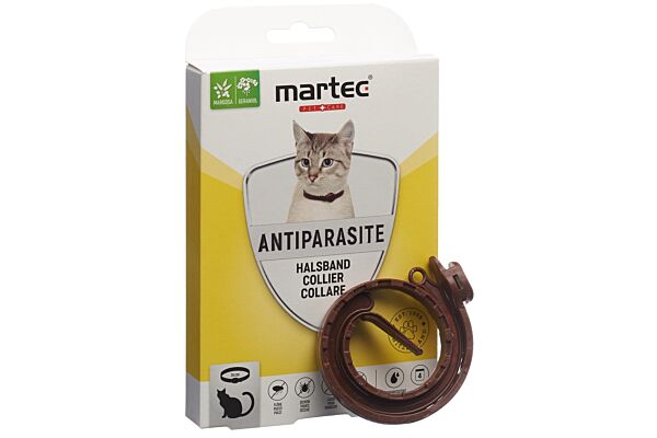 martec PET CARE collier pour chats ANTIPARASITE