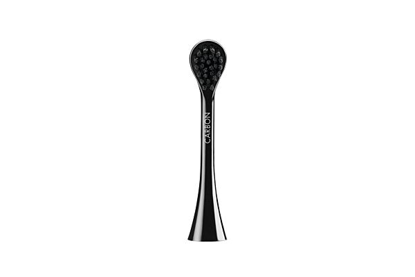 Curaprox Hydrosonic Black is White sonic toothbrush head carbon duo pack 2 Stk