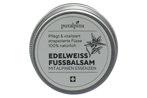 puralpina Edelweiss Fussbalsam Topf 30 ml