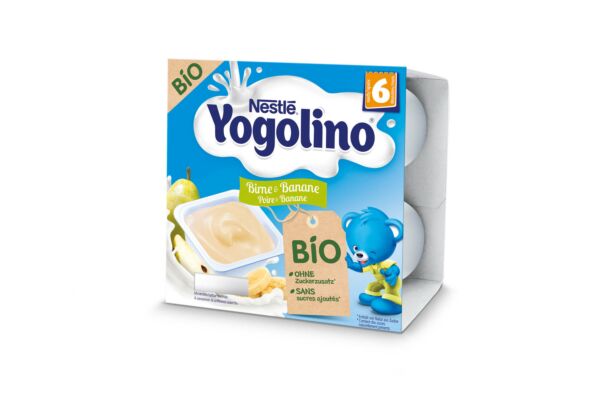 Nestlé Yogolino bio poire banane 4 x 90 g