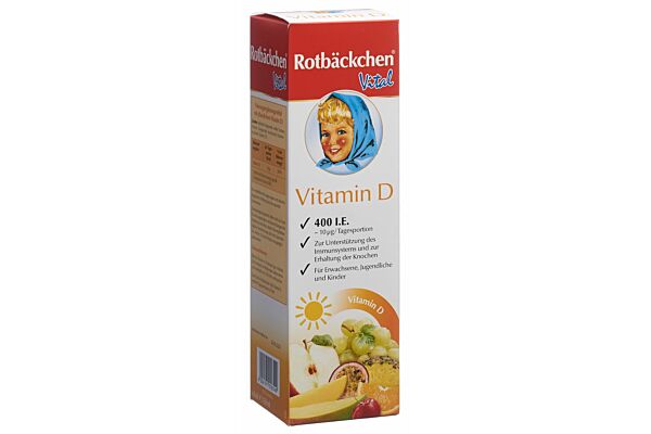 Rabenhorst Rotbäckchen Vital Vitamin D Fl 450 ml