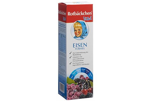 Rabenhorst Rotbäckchen Vital Eisen Formel Fl 450 ml