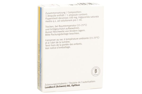 Fluanxol Depot Inj Lös 100 mg/ml Amp 1 ml