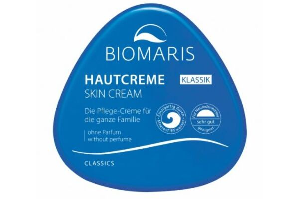 Biomaris crème pour la peau sans parfum bte 250 ml