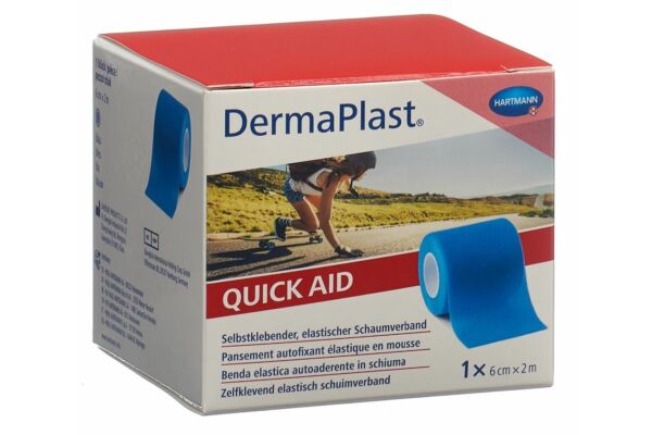 DermaPlast QuickAid 6cmx2m bleu