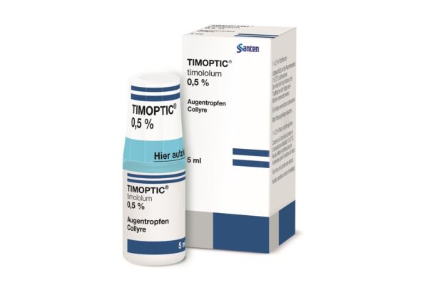 Timoptic Gtt Opht 0.5 % 3 Fl 5 ml