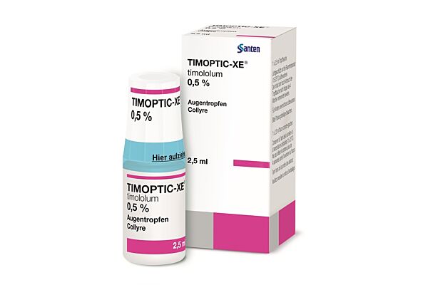 Timoptic-XE gtt opht 0.5 % fl 2.5 ml