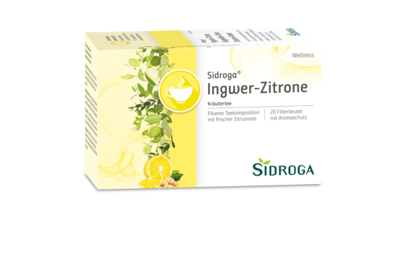 Sidroga gingembre-citron sach 20 pce