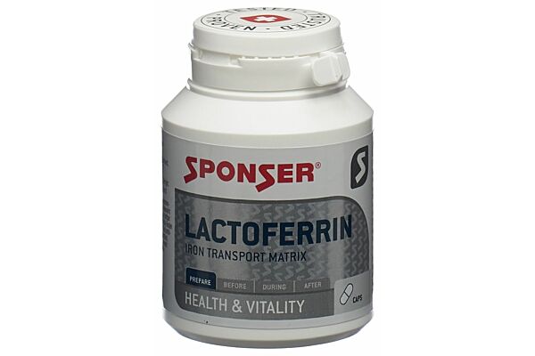 Sponser Lactoferrin caps (nouvelle formule) bte 90 pce