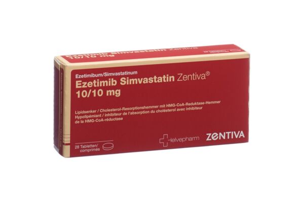 Ezetimib Simvastatin Zentiva cpr 10/10 mg 28 pce