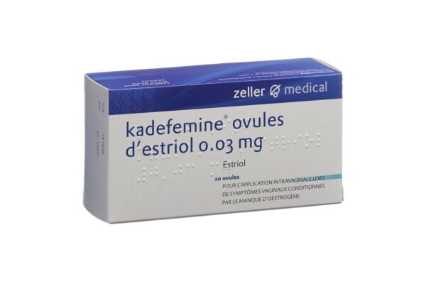 Kadefemin Estriol Ovula 0.03 mg 20 Stk