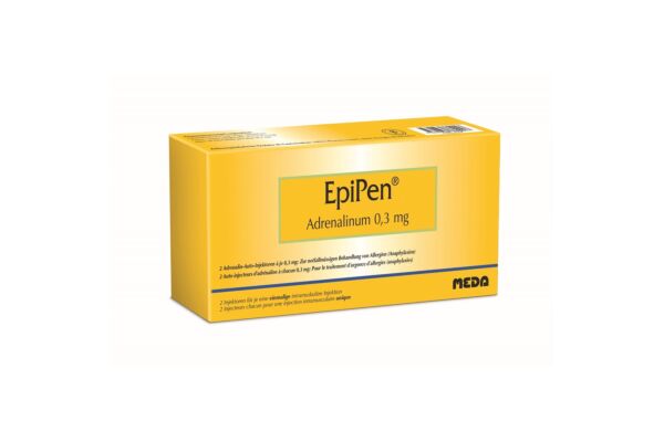 EpiPen sol inj 0.3 mg injecteur prérempli 2 pce