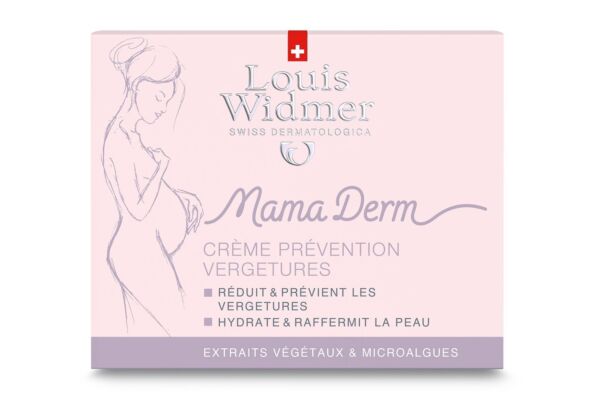 Louis Widmer MamaDerm crème prévention vergetures parfumée 250 ml