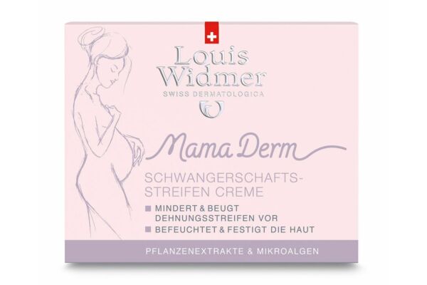 Louis Widmer MamaDerm Schwangerschaftsstreifen Creme parfumiert 250 ml