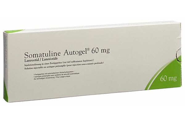 Somatuline Autogel Inj Lös 60 mg mit automatischem Sicherheitssystem Fertspr