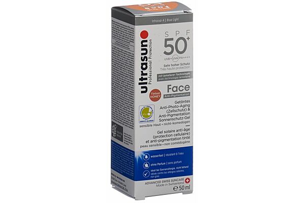 Ultrasun Face Anti-Pigmentation SPF50+ Honey 50 ml