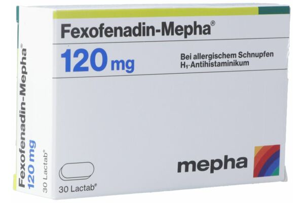 Fexofenadin-Mepha Lactab 120 mg 30 Stk
