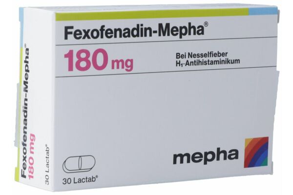 Fexofenadin-Mepha Lactab 180 mg 30 pce