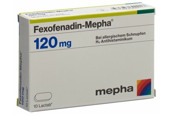 Fexofenadin-Mepha Lactab 120 mg 10 Stk