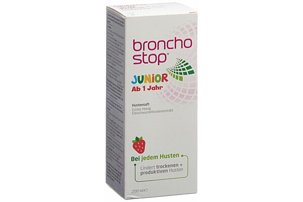 Bronchostop Junior sirop contre la toux fl 200 ml