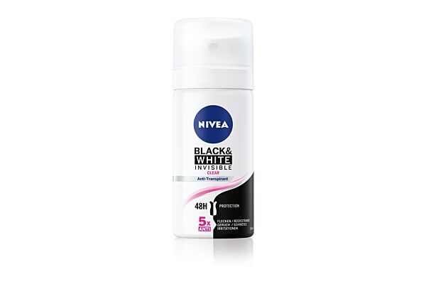 Nivea Deo Invisible for Black & White Clear Spr 35 ml