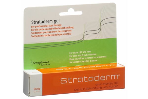 Strataderm Gel de silicone pour le traitement des cicatrices nouvelles et anciennes 20 g