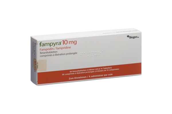 Fampyra cpr ret 10 mg 56 pce