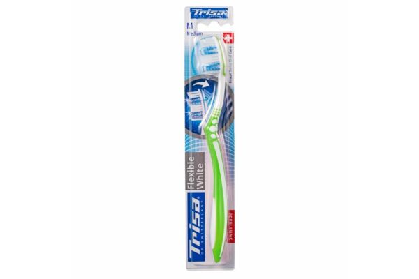 Trisa Flexible White brosse à dents medium