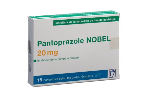 Pantoprazol NOBEL cpr pell 20 mg 15 pce