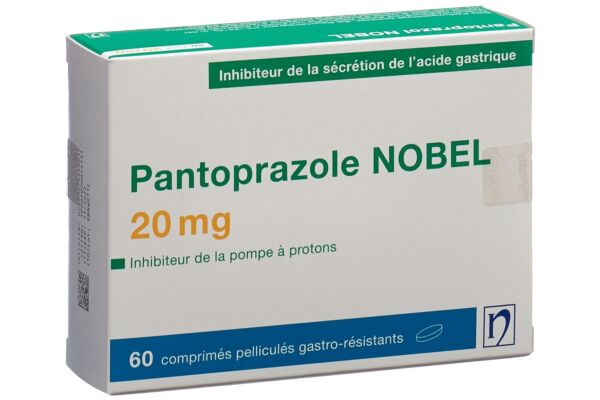 Pantoprazol NOBEL cpr pell 20 mg 60 pce