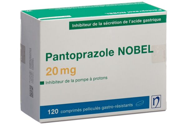Pantoprazol NOBEL cpr pell 20 mg 120 pce