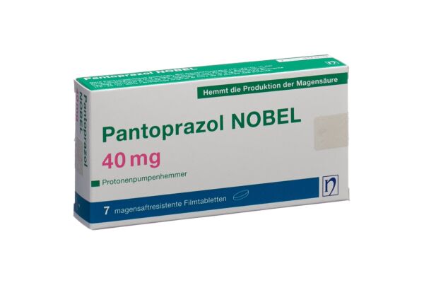 Pantoprazol NOBEL Filmtabl 40 mg 7 Stk