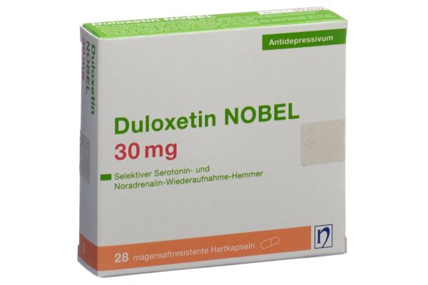 Duloxetin NOBEL caps 30 mg 28 pce