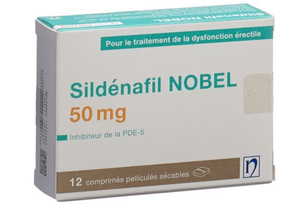 Sildenafil NOBEL cpr pell 50 mg 12 pce