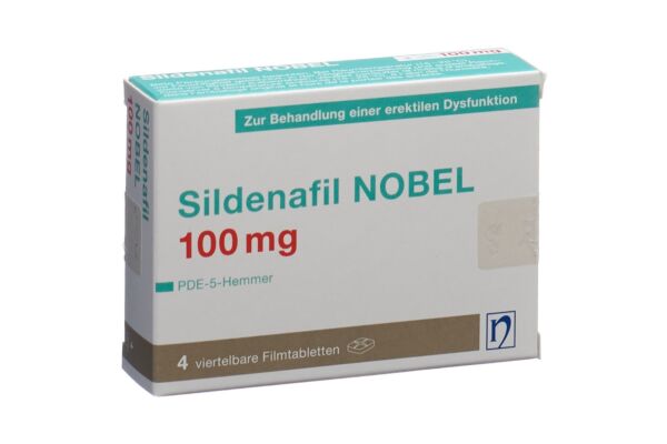 Sildenafil NOBEL cpr pell 100 mg 4 pce