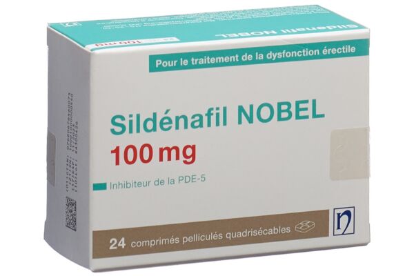 Sildenafil NOBEL cpr pell 100 mg 24 pce