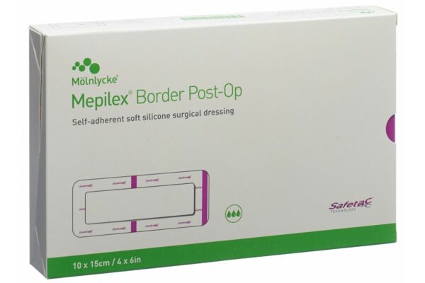 Mepilex Border Post OP 10x15cm 10 pce