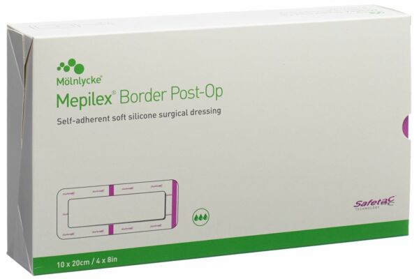 Mepilex Border Post OP 10x20cm 10 Stk
