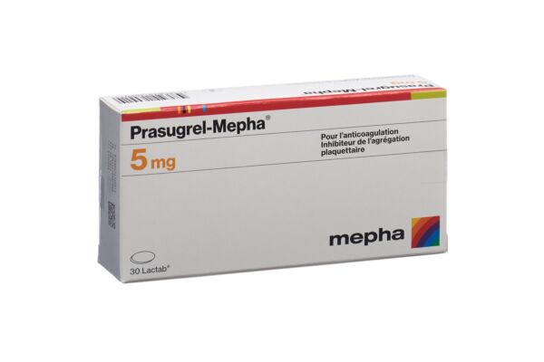 Prasugrel-Mepha Lactab 5 mg 30 pce