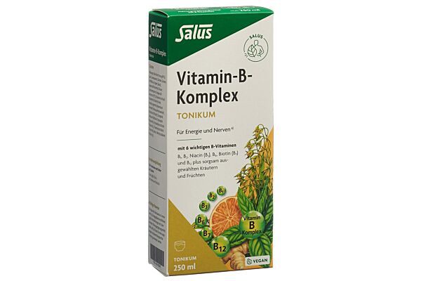 Salus Complexe de vitamines B tonique fl 250 ml