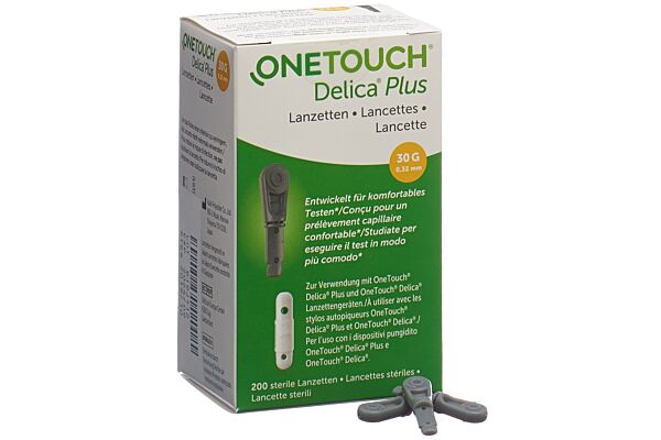 One Touch Delica Plus lancettes 200 pce
