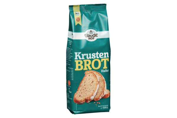 Bauckhof mélange pour pain croustillant sans gluten sach 500 g
