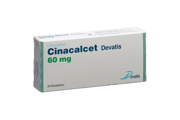 Cinacalcet Devatis Filmtabl 60 mg 28 Stk