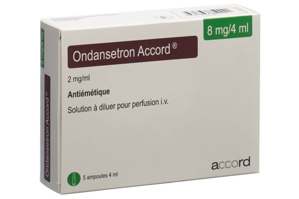 Ondansetron Accord Inf Konz 8 mg/4ml 5 Amp 4 ml